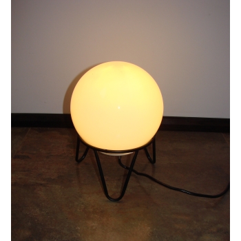 lampka vintage szkło mleczne E27